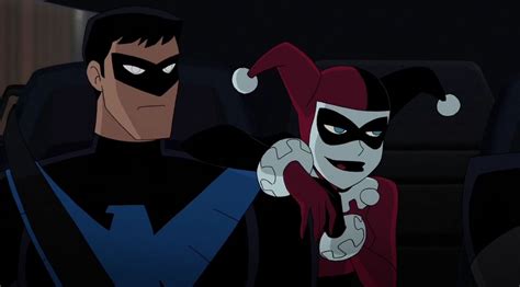 is nightwing in harley quinn animated